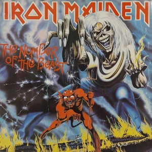 Iron Maiden The Number of the beast LP 1982 Holland
