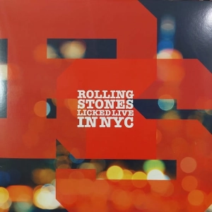 The Rolling Stones Licked Live in NYC 3LP white 2022 Holland