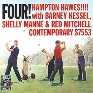 HAMPTON HAWES WITH BARNEY KESSEL, SHELLY MANNE & RED MITCHELL Four! LP