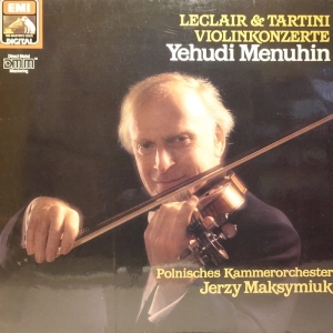 Yehudi Menuhin / Maksymiuk Leclair Tartini Violin Concertos HMV