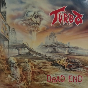Turbo Dead End LP France 1990 Under one Flag insert