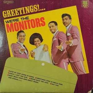 The Monitors Greetings!... We're The Monitors LP USA 1968