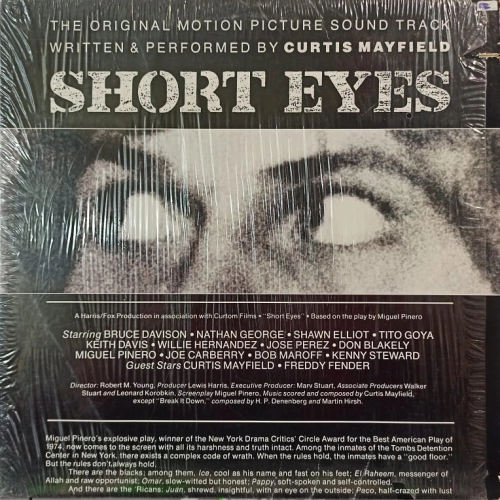Curtis Mayfield – Short EyesSoundtrack LP Blaxploitation USA 1977