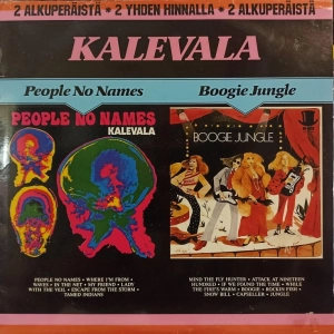Kalevala – People No Names / Boogie Jungle 2LP 1990 Finland