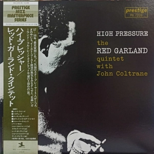 The Red Garland Quintet with John Coltrane - High Pressure, LP , Japan , Obi , insert, 1977