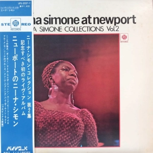 Nina Simone - Nina Simone At Newport - Nina Simone Collections Vol. 2, LP , Japan , PROMO , Obi, insert ,  1969