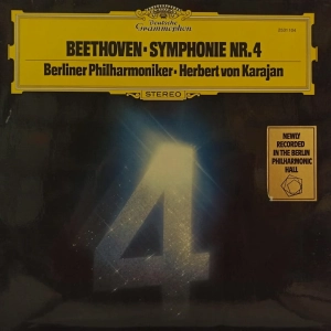 Beethoven - Symphonie NR 4 , Herbert von Karajan,  Deutsche Grammophon, LP   
