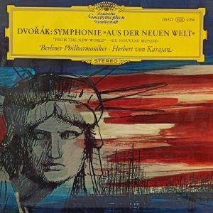 Dvorak   -  Symphonie "Aus Der Neuen Welt"  , Herbert von Karajan,  Deutsche Grammophon, LP    