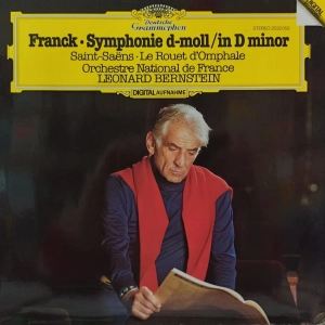Franck - Symphonie d-moll/in D minor Leonard Bernstein    , Deutsche Grammophon, LP       