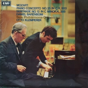 Mozart Piano Concerto , Daniel Barenboim , Otto Klemperer , EMI , LP 