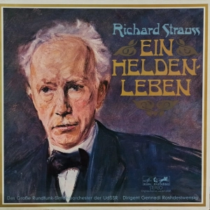 Richard Strauss - Ein Heldenleben - Tondichtung Für Grosses Orchester Op. 40, LP , Melodia /  Eurodisc