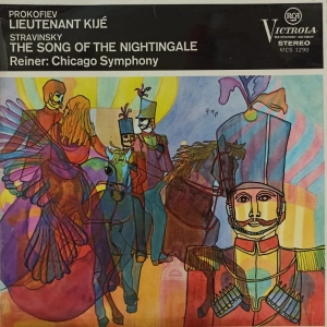 Prokofiev, Stravinsky - Lieutenant Kijé, The Song Of The Nightingale, Fritz Reiner, LP RCA Victrola , 