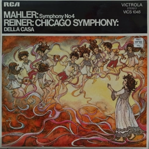 Mahler  - Symphony No4 , Fritz Reiner , LP , RCA Victrola , UK 1970