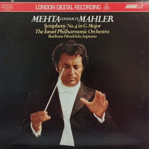 Mehta Conducts Mahler , Symphony No. 4 In G Major , LP London FFRR