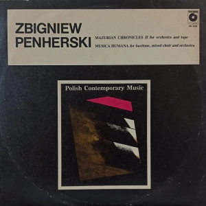 Zbigniew Penherski Polish Contemporary Music , LP