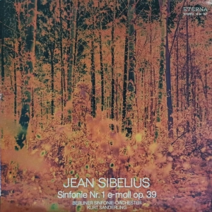 Sibelius - Sinfonie Nr 1 , Kurt Sanderling , LP Eterna 