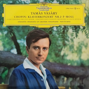 Chopin - Piano Concerto No 2 , Tomas Vasary   ,  Deutsche Grammophon, LP  ,       