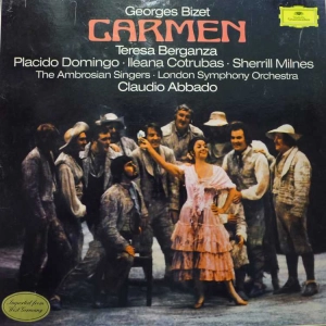 BOX  Bizet - Carmen , Claudio Abbado , 3 LP 