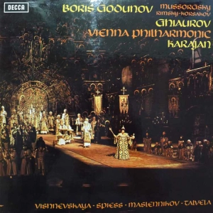 BOX , Modest Mussorgsky - Boris Godunov , Herbert von Karajan , 4 LP  DECCA