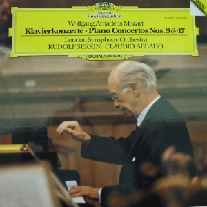 Mozart Piano Concertos Nos 9 i 17 , Rudolf Serkin, Claudio Abbado , LP