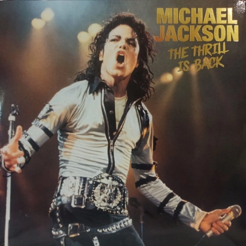 Michael Jackson -  The Thrill is Back , 2 LP white vinyl bootleg  