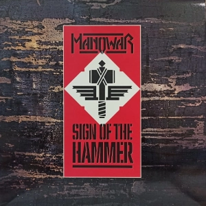 Manowar  Sign Of The Hammer LP 1984 UK