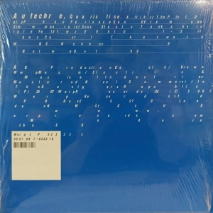 Autechre Quaristice 2LP 2008 UK