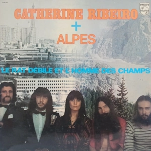 Catherine Ribeiro + Alpes  Le Rat Débile Et L'Homme Des Champs LP France 1974 