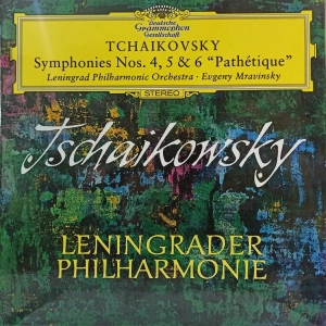 Tchaikovsky - Symphonies 4,5,6, Evgeny Mravinsky  Deutsche Grammophon ,  3 LP  2018 , Limited Edition 