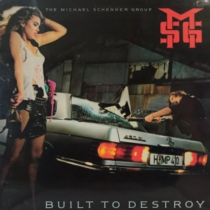 The Michael Schenker Group Built To Destroy LP 1983 Sweden
