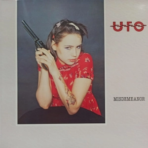UFO  Misdemeanor  LP Sweden 1985