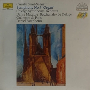 Camille Saint Saens - Symphony No 3 , Daniel Barenboim ,  Deutsche Grammophon, LP   
