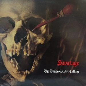 Savatage - The Dungeons Are Calling, LP 1985 France 