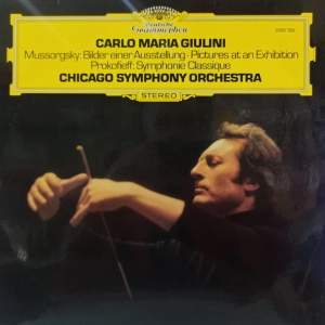 Mussorgsky - Pictures at an Exhibition, Prokofieff - Symphonie Classique - Carlo Maria Giulini, LP  1976 Germany 