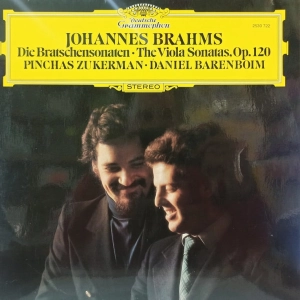 Brahms  - The Viola Sonatas , Zukerman, Barenboim , LP 1976 Germany 