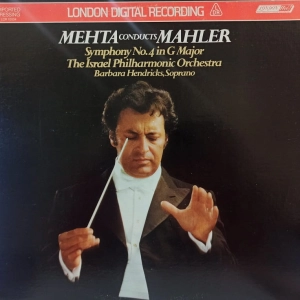 Mehta conducts Mahler 4 Symphony, LP 1979 Holland