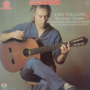 John Williams - Boccherini, Guastavino - Guitar Quintets, LP 1980 Holland , Master Sound