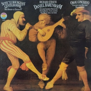 Strauss - Suite "Le Bourgeois Gentilhomme" / Oboe Concerto, Barenboim , LP 1979 Holland 