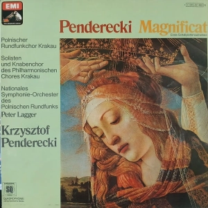 Krzysztof Penderecki - Magnificat , LP 1975 Germany SQ Quadrophonie