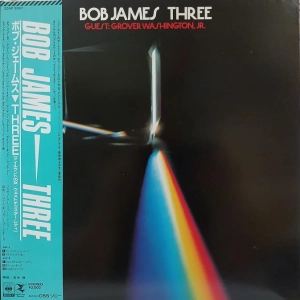 Bob James THREE , Guest Grover Washington jr. LP 1976 Japan OBI