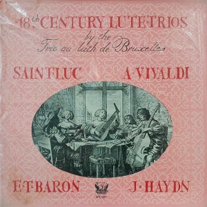 Trio au luth de Bruxelles - 18th Century Lute Trios, LP 1954 US