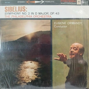 Jean Sibelius - Symphony No. 2 In D Major, Op. 43, Eugene Ormandy , LP US