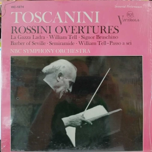 Gioacchino Rossini - Overtures , Toscanini , LP 1967 US