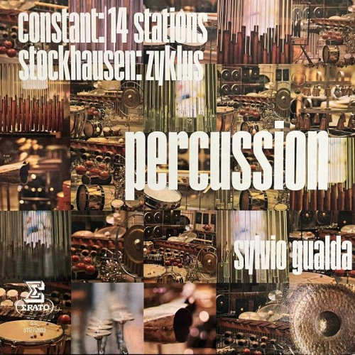 Marius Constant, Karlheinz Stockhausen - Sylvio Gualda, Percussion: 14 Stations / Zyklus , LP France