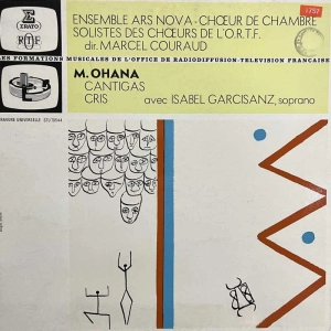 Maurice Ohana, Cantigas, Ensemble Ars Nova, LP France