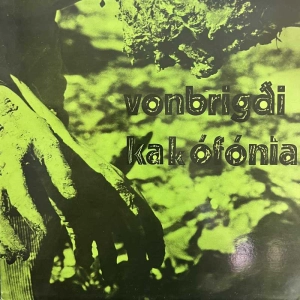 Vonbrigði - Kakófónia, LP 1983 Iceland