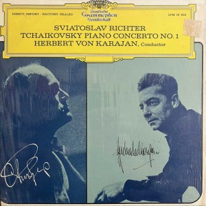 Pyotr Ilyich Tchaikovsky -  Piano Concerto No. 1, Sviatoslav Richter, Herbert von Karajan , LP US/Canada