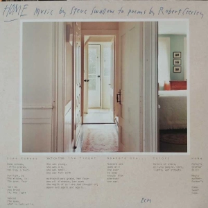 Home · Music By Steve Swallow To Poems By Robert Creeley, LP 1980 Germany , ECM