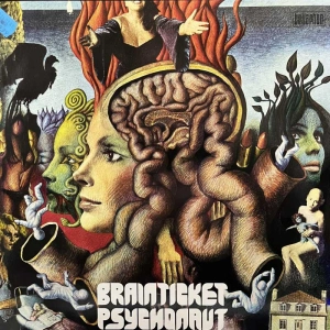 Brainticket   Psychonaut  LP  Germany  Bellaphon Krautrock