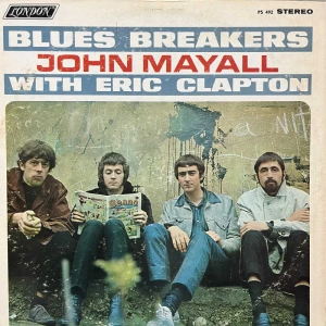 John Mayall with Eric Clapton Blues Breakers LP 1966 US Stereo London